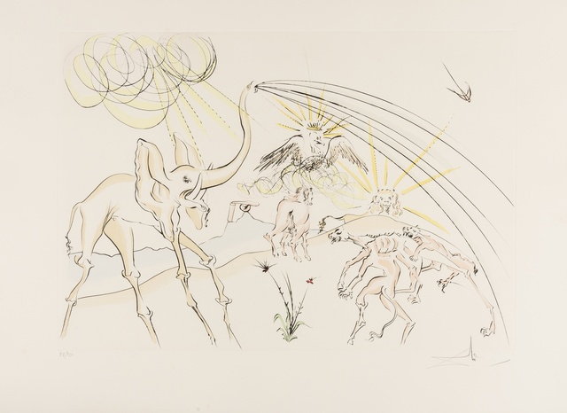 Salvador Dalí Les Animaux Malades De La Peste Field 74 1d