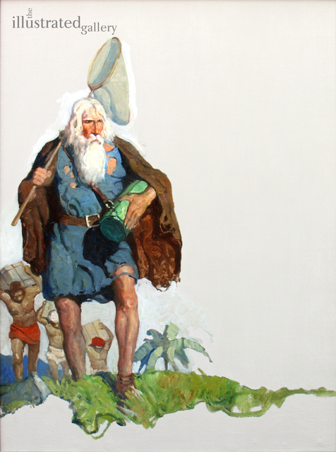 N.C. Wyeth, ‘Allan and the Holy Flower’, 1913, The Illustrated Gallery