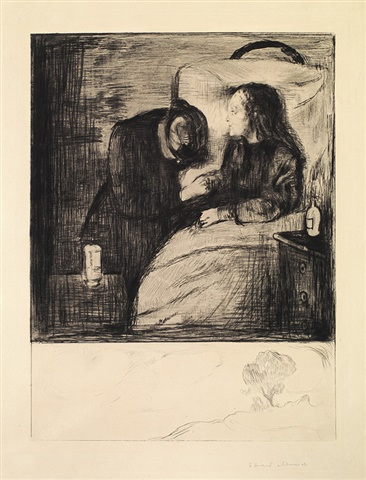 Edvard Munch, ‘Das Kranke Kind (The Sick Child)’, 1894, John Szoke