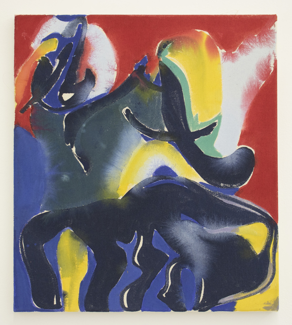 Lauren Luloff, ‘Birds, Red and Blue’, 2018, Halsey McKay Gallery