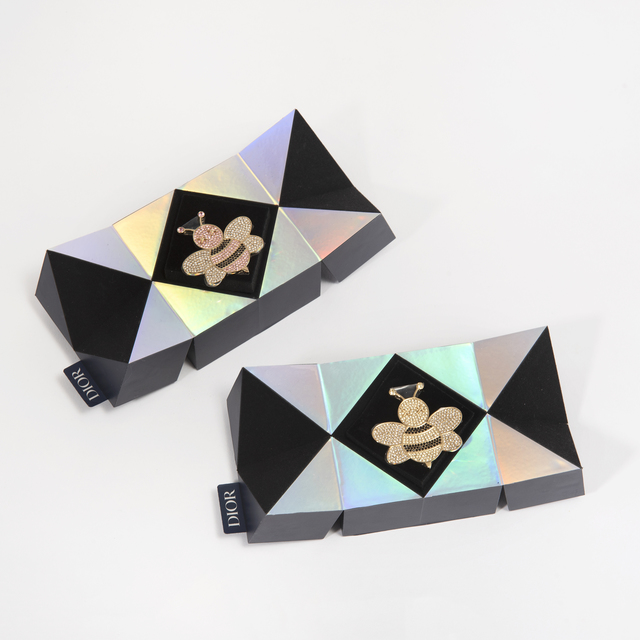 KAWS, ‘Bee Pin In Brass And Crystal’, Tate Ward Auctions