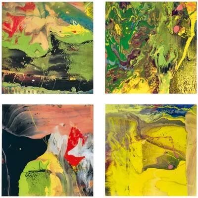 Gerhard Richter - “Flow (P4, P5, P6, P7)”