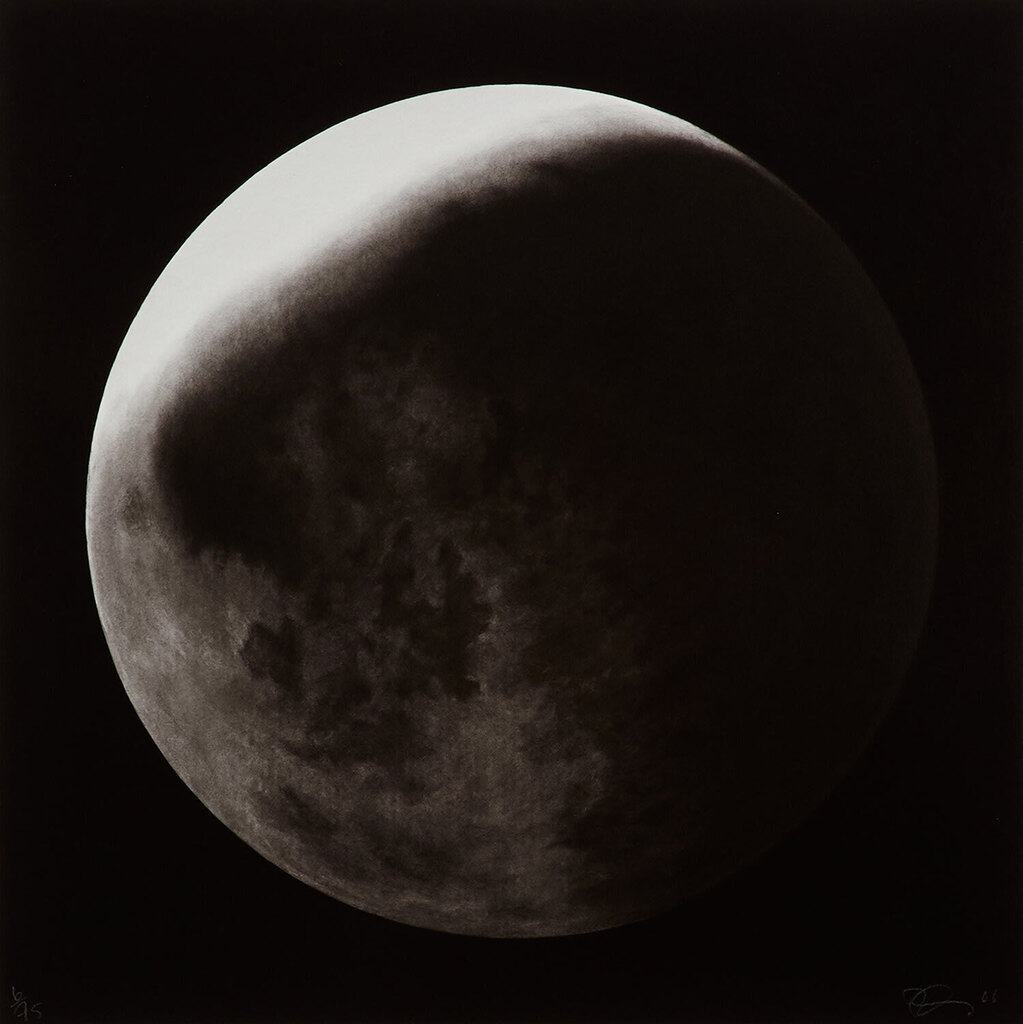 Robert Longo - Untitled (Moon in Shadow)