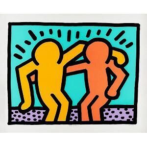 Keith Haring - Best Buddies (Littmann P.185)