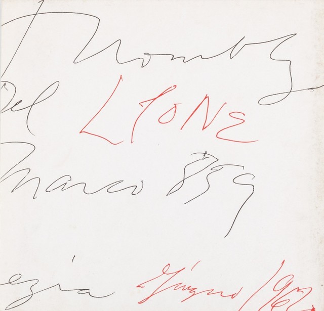 Cy Twombly, ‘Cy Twombly’, 1962, Finarte