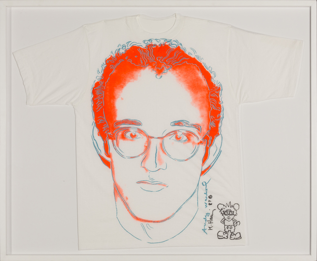 Andy Warhol, ‘Keith Haring T-shirt ’, ca. 1980, Rudolf Budja Gallery