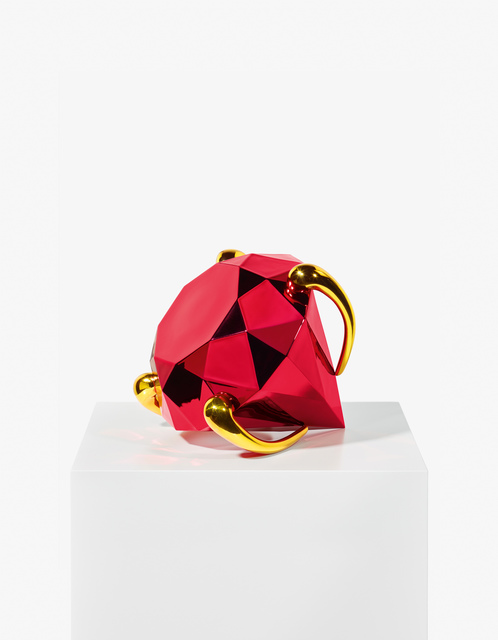 Jeff Koons, ‘Diamond (Red)’, 2020, Sculpture, Porcelain with mit chromatic Coating, Galerie Kovacek & Zetter