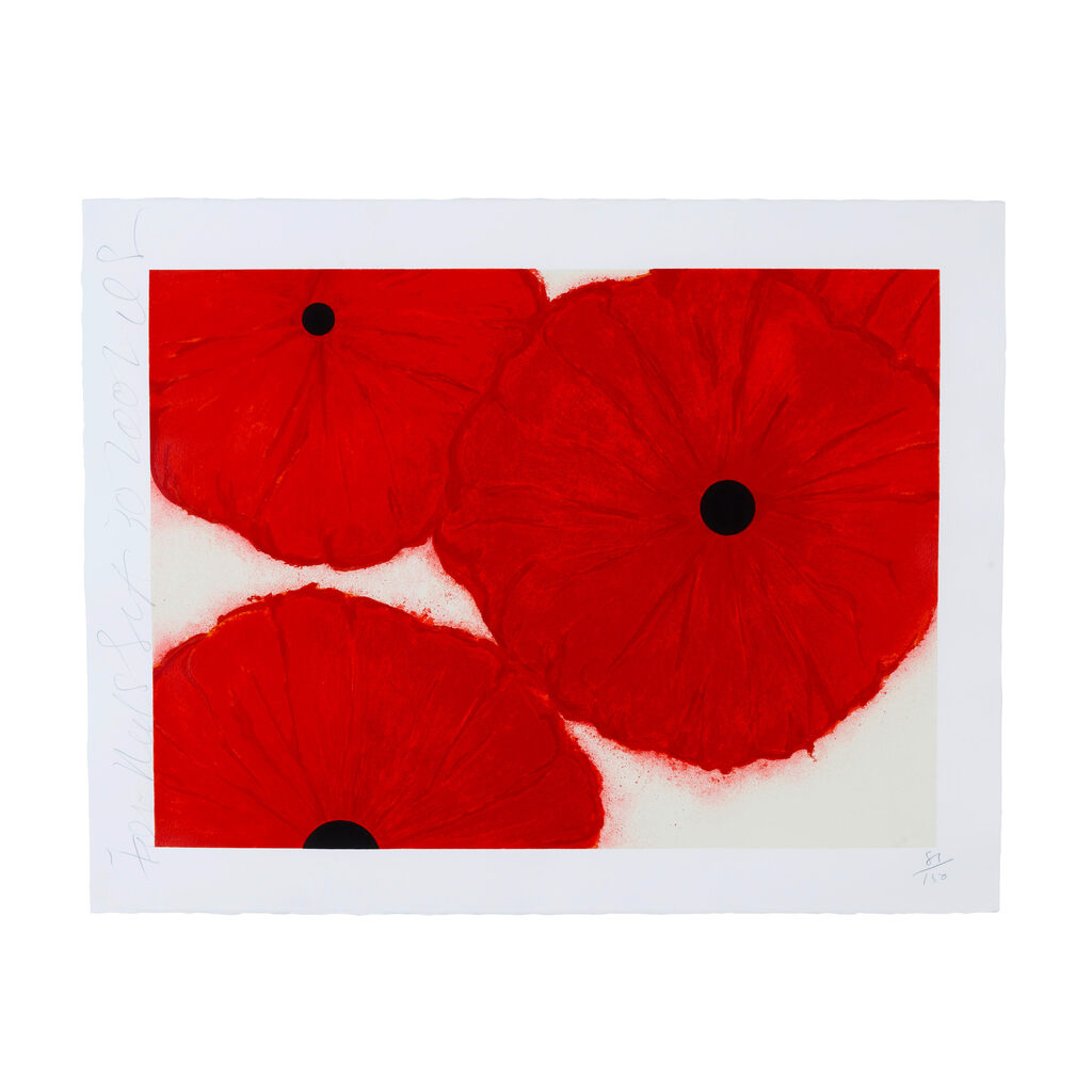 Donald Sultan - Four Reds