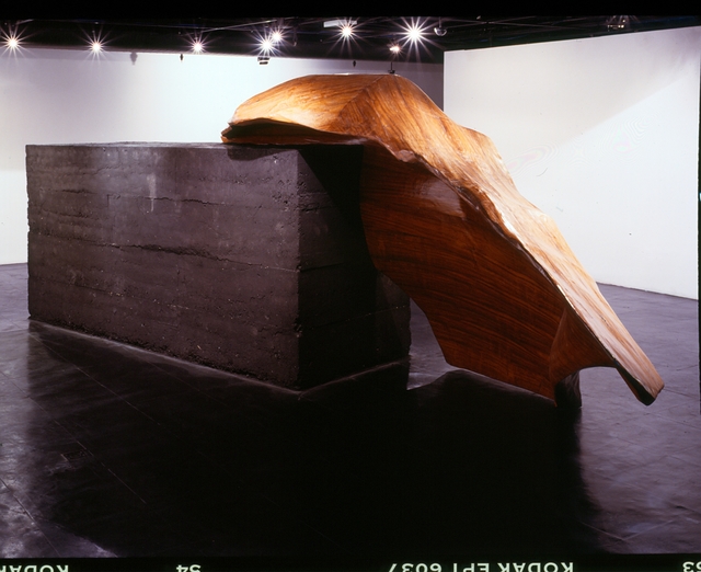 Nuno Ramos, ‘Shackleton 2’, 2000, Sculpture, Laminated wood and burnt pressed sand, Fortes D'Aloia & Gabriel