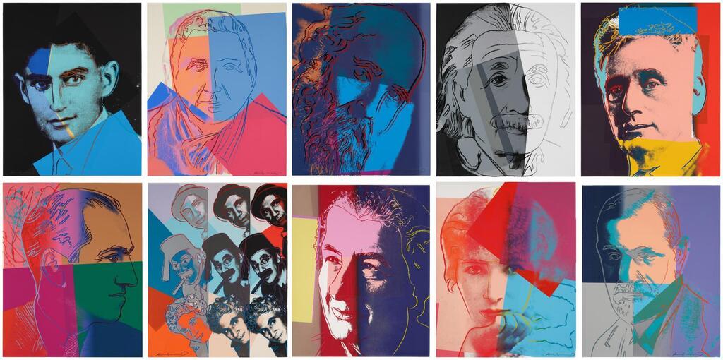 Andy Warhol - Ten Portraits of Jews of the Twentieth Century