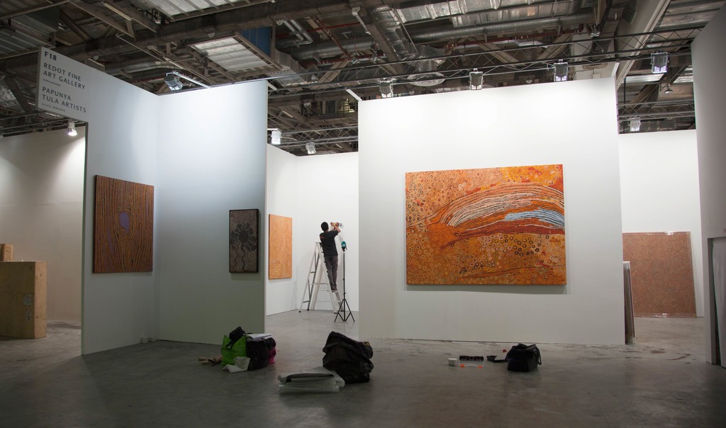 ArtStage 2015 - installation in progress ArtStage 2015 - installation in progress