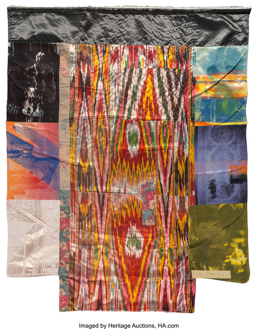 Robert Rauschenberg, ‘Samarkand Stitches III, from Samarkand Stitches series’, 1988, Heritage Auctions