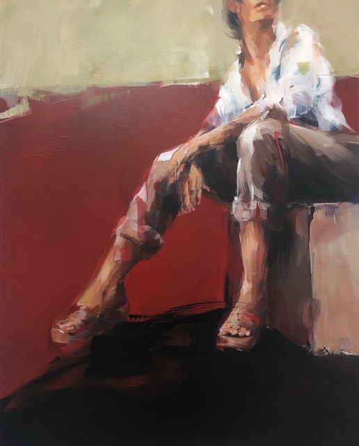 Murielle Vanhove, ‘Elles - Ocre Rouge’, 2019, Villa Domus