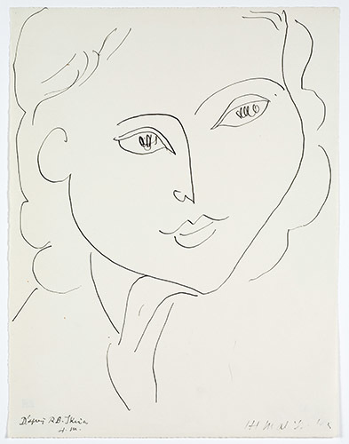 Matisse Drawings Curated By Ellsworth Kelly From The Pierre And Tana Matisse Foundation Collection American Federation Of Arts Artsy