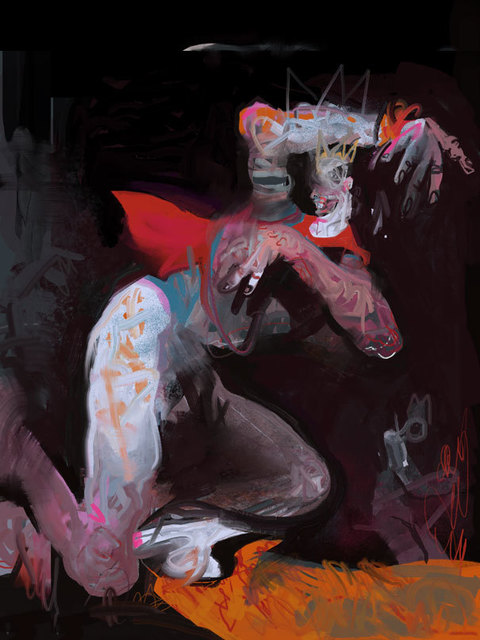 Ilya Shkipin, ‘Falling King’, Helikon Gallery & Studios