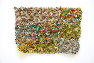 Stefana McClure, ‘Peanuts featuring “Good Ol’ Charlie Brown” by Schulz, August 17th, 1975’, 2016, Drawing, Collage or other Work on Paper, Knitted paper, Josée Bienvenu