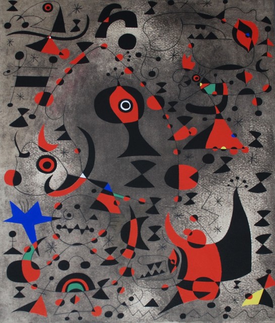 Joan Miró, ‘Vers l'arc-en-ciel (Toward the Rainbow), Plate XV’, 1959, Georgetown Frame Shoppe