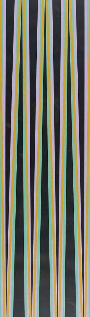 Bridget Riley - Elongated triangles 6