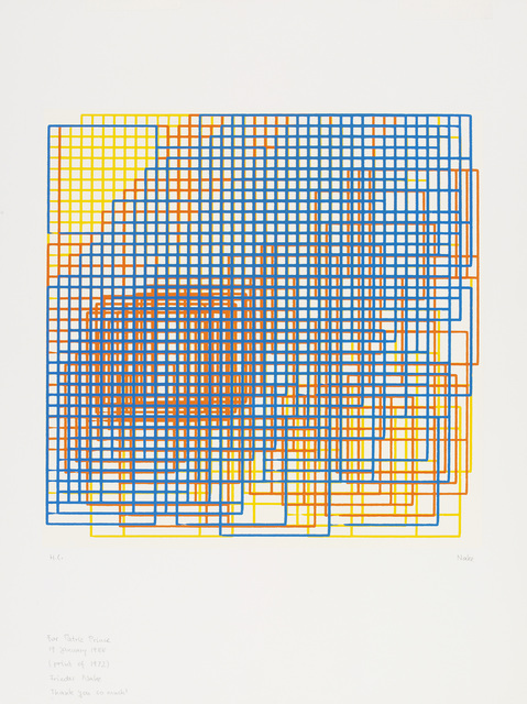 Frieder Nake, ‘Walk-Through-Raster Vancouver Version’, 1972, Whitechapel Gallery