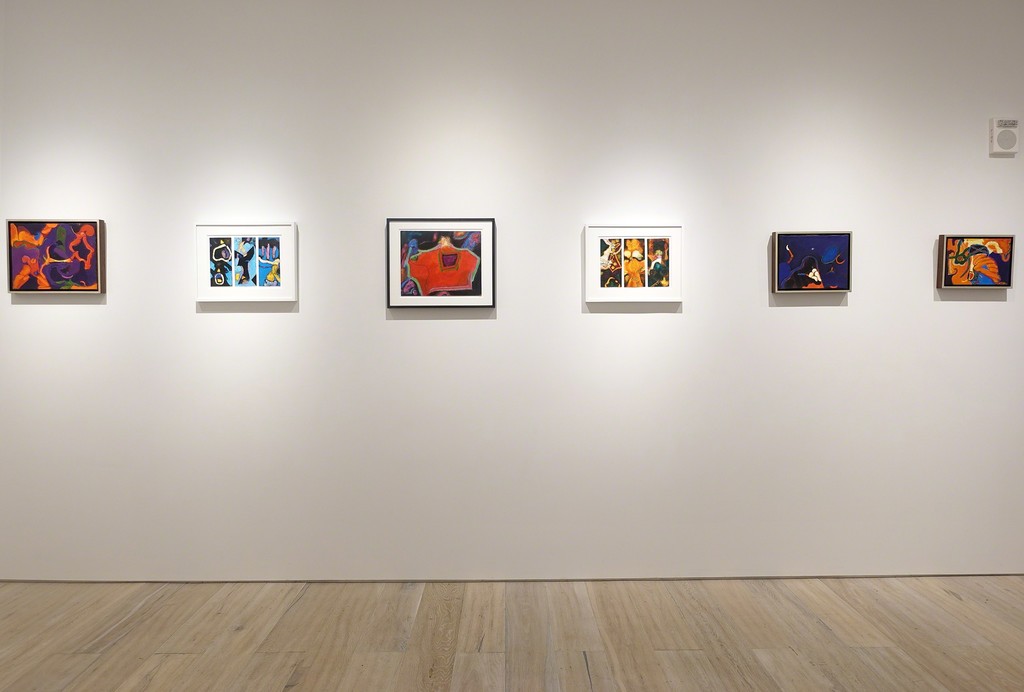 Installation view - Primordial Language: Small Works by William Scharf Installation view - Primordial Language: Small Works by William Scharf