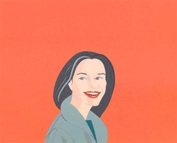 Alex Katz - Big Red Smile