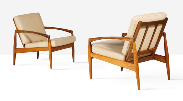 Kai Kristiansen, ‘Pair of lounge chairs’, circa 1965, Aguttes