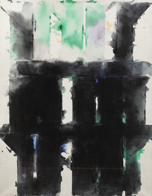 Paul Kallos, ‘Composition’, 1988, Painting, Oil on canvas, Millon