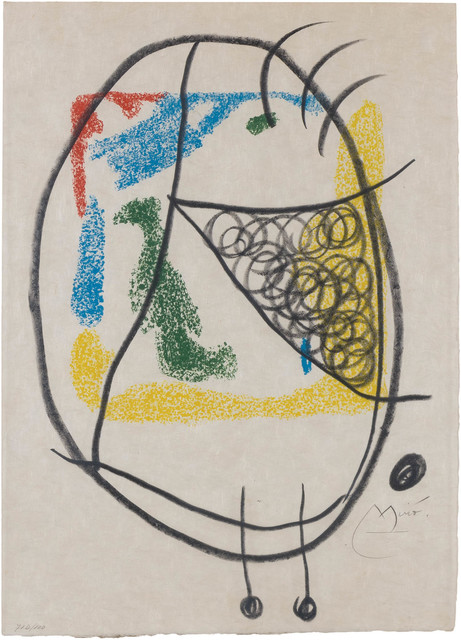 Joan Miró, ‘LES ESSÈNCIES DE LA TERRA (M. 582; SEE C. BOOKS 123)’, 1968, Doyle