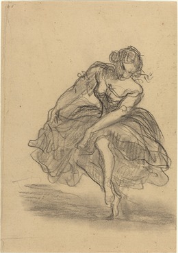 Honoré Daumier, ‘Dancer’, National Gallery of Art, Washington, D.C.