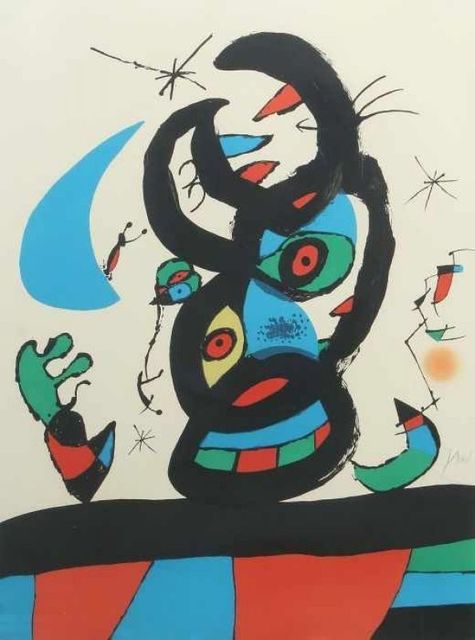 Joan Miró, ‘Montroig I ’, 1974, Le Coin des Arts
