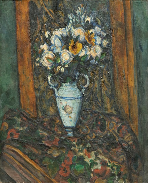 Paul Cezanne Vase Of Flowers 1900 1903 Artsy