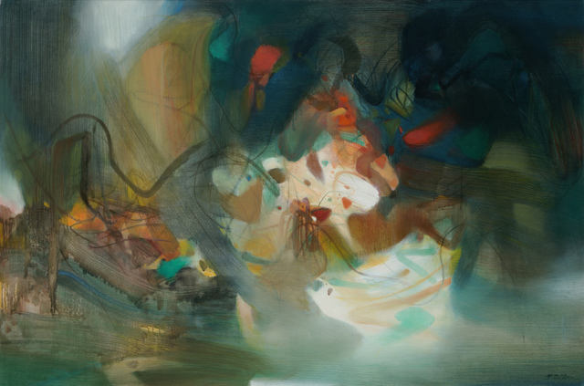 Chu Teh-Chun, ‘Composition’, 1984, Painting, Oil on canvas, de Sarthe Gallery