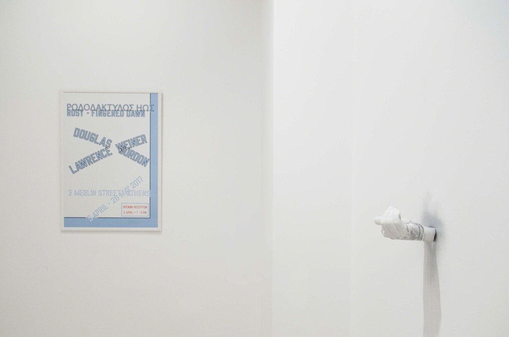 Lawrence Weiner © 2017 LAWRENCE WEINER / ARS, New York / OSDEETE, Greece
Douglas Gordon © Studio lost but found / VG Bild-Kunst, Bonn 2017 Lawrence Weiner © 2017 LAWRENCE WEINER / ARS, New York / OSDEETE, Greece
Douglas Gordon © Studio lost but found / VG Bild-Kunst, Bonn 2017