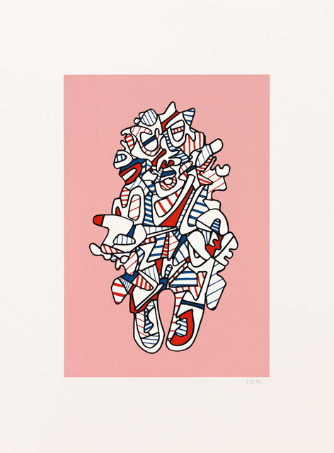 Jean Dubuffet, ‘Objectador (Rose)’, 1973, Pace Prints