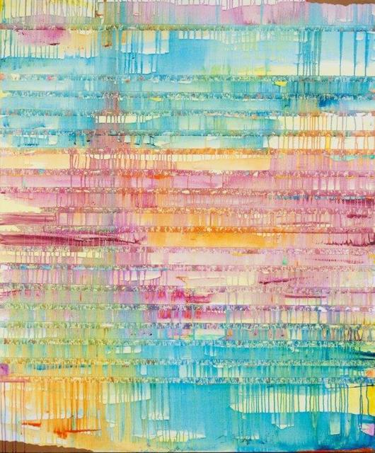 Javier David Ramos, ‘Fenestra II’, 2020, Painting, Mixed media on canvas, Biaggi & Faure Fine Art