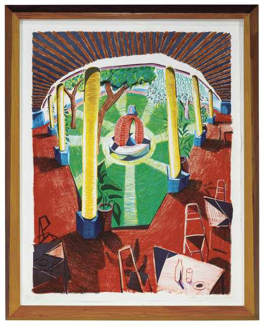 David Hockney, ‘View of Hotel Well III, from Moving Focus’, 1984-85, Christie's