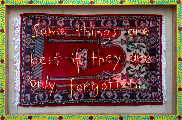 Some things are best if they are only forgotten