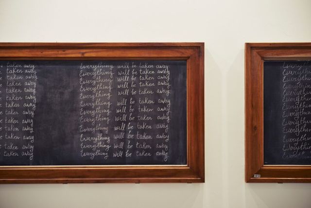 Adrian Piper, ‘Everything will be taken away # 21 (Installation view)’, 2010-2013, 56th Venice Biennale