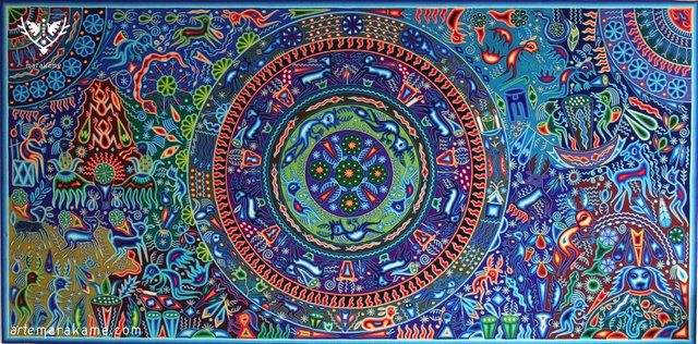 Luis Torres, ‘Hikuri Neixa’, 2018, Marakame - Arte Huichol