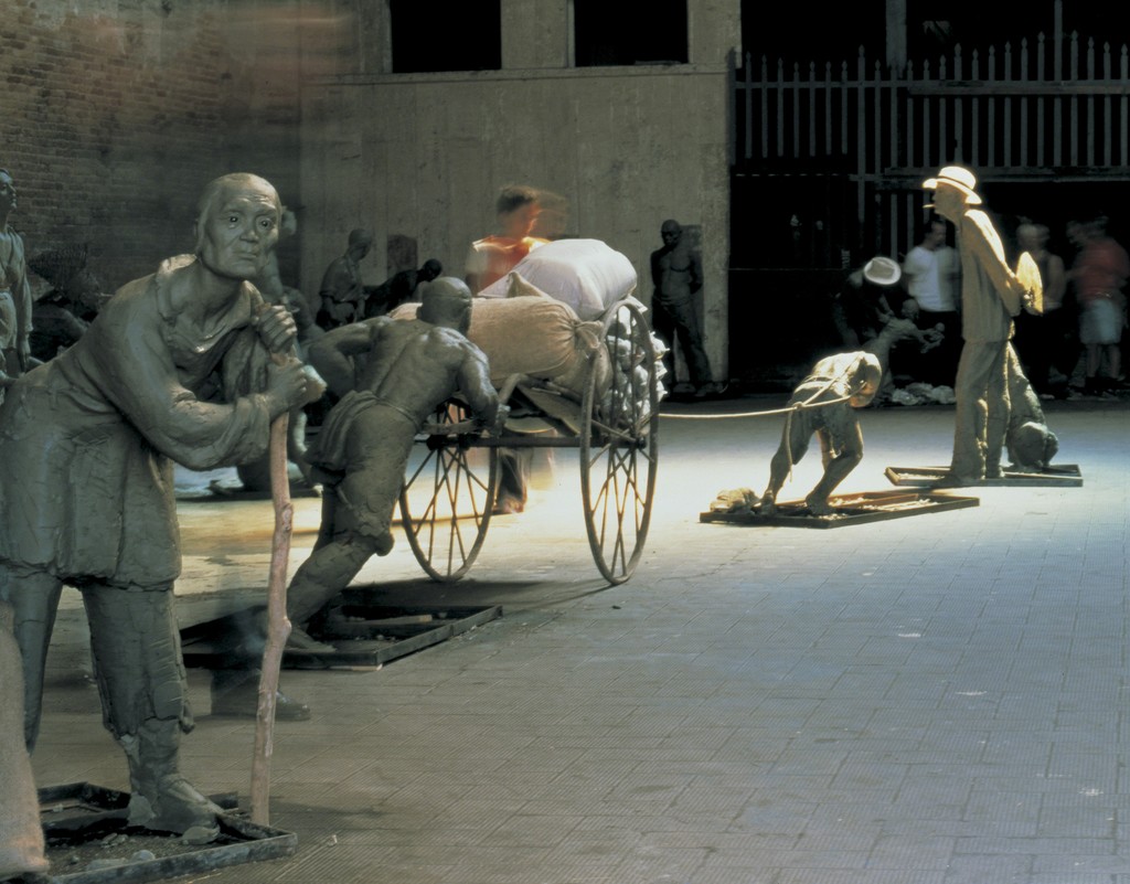 Cai Guo-Qiang | Venice’s Rent Collection Courtyard (1999) | Artsy