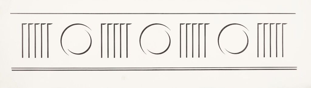 Roy Lichtenstein - Entablature #11