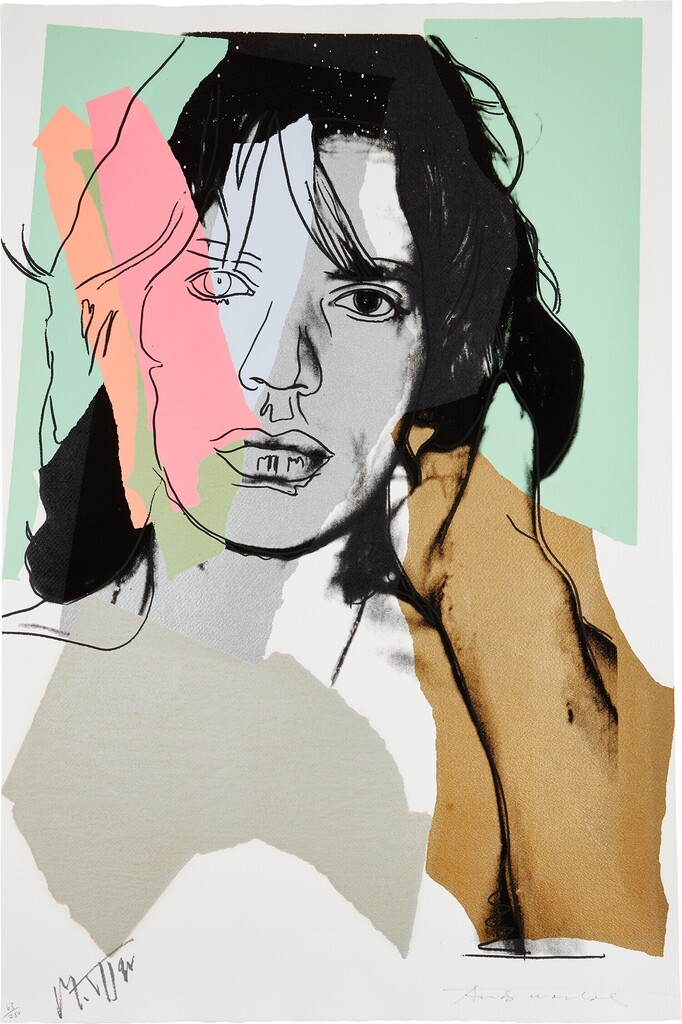 Andy Warhol - Mick Jagger (F. & S. 140)