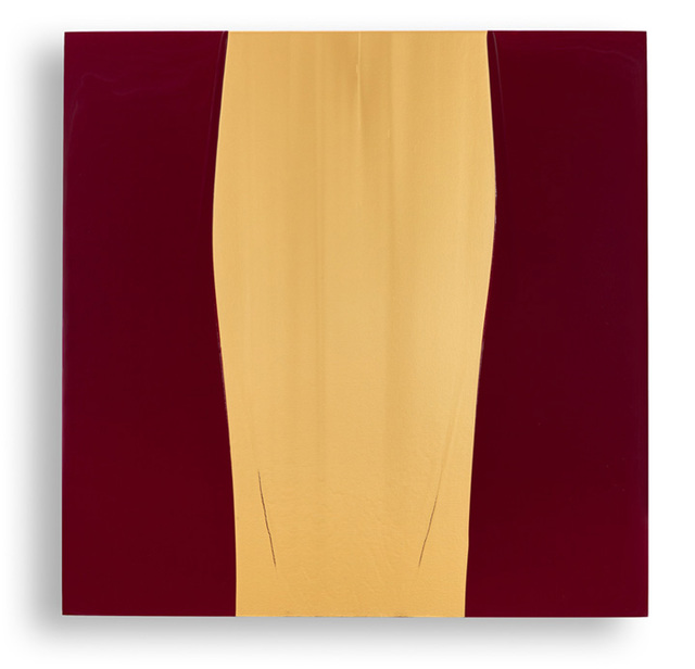 Ed Cohen, ‘In Paris, where you never were, a girl with red hair is reading a poem ’, 2017, Painting, Fluid acrylic on canvas, Winston Wächter Fine Art