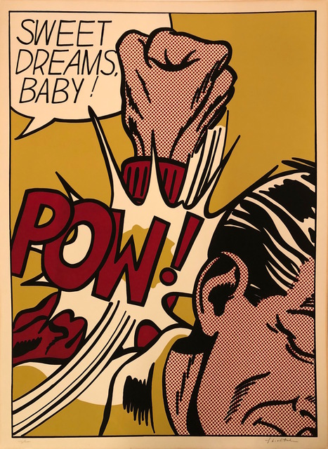 Roy Lichtenstein, ‘Sweet Dreams Baby !’, 1965, Print, Screenprint on paper, Gallery HAAS & GSCHWANDTNER