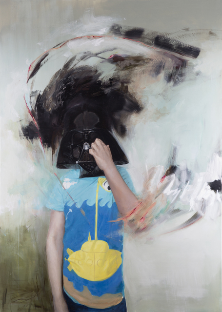 Ville Löppönen, ‘Mask (Wiljam)’, 2017, Painting, Oil on canvas, Helsinki Contemporary