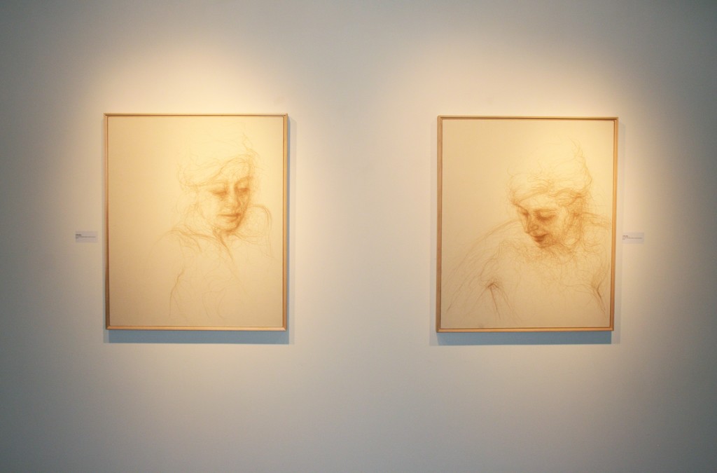 Then & Now Group Show 2017. (Artwork in shot by Laurie Steen) Then & Now Group Show 2017. (Artwork in shot by Laurie Steen)