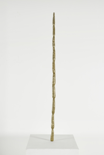 Des Hughes, ‘Spirit Level’, 2018, Sculpture, Brass and Resin, Martin Asbæk Gallery
