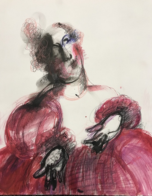 Manuela Holban, ‘"Venetian Courtesan"’, 2018, Adah Rose Gallery
