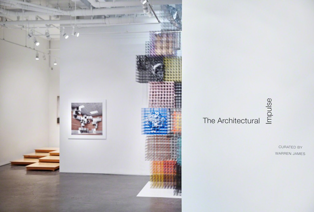 Installation view: The Architectural Impulse, 2015. Photo John Muggenborg. Installation view: The Architectural Impulse, 2015. Photo John Muggenborg.