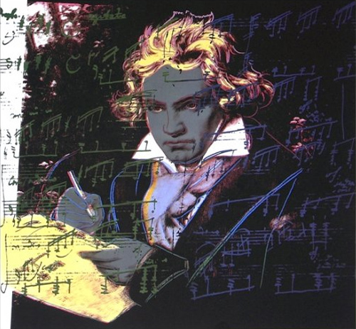 Andy Warhol, ‘BEETHOVEN II.393’, 1987, Print, Screenprint on Lenox Museum Board, OSME Fine Art